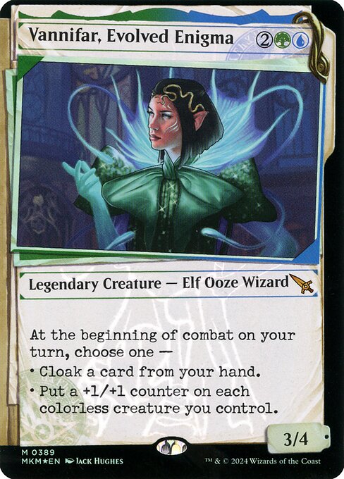 Vannifar, Evolved Enigma highlighted card art