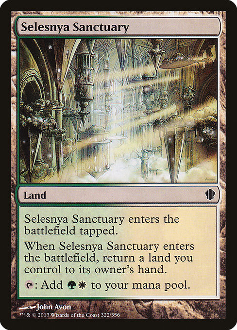 Selesnya Sanctuary from Commander 2013