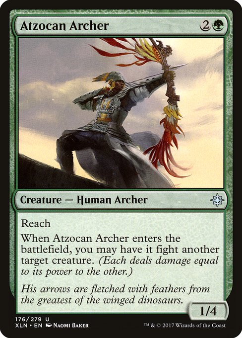 Atzocan Archer highlighted card art