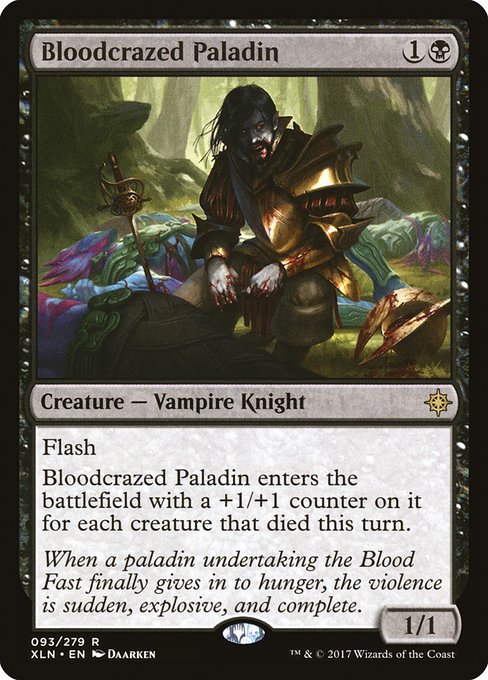 Bloodcrazed Paladin highlighted card art