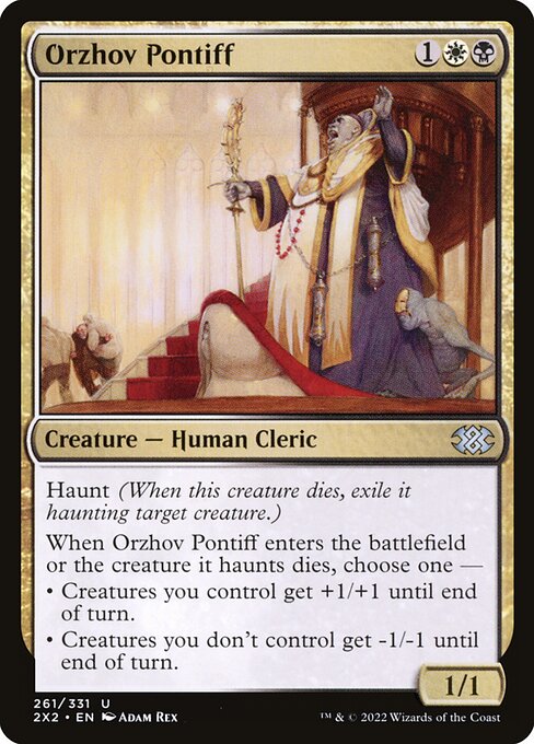 Orzhov Pontiff highlighted card art