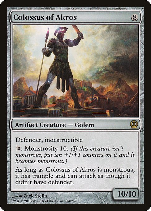 Colossus of Akros highlighted card art