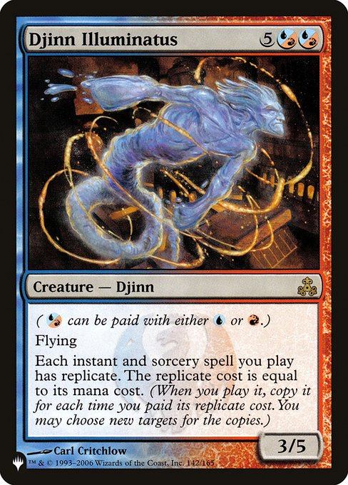 Djinn Illuminatus highlighted card art