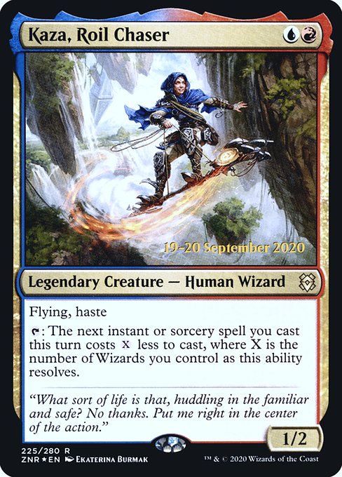 Kaza, Roil Chaser from Zendikar Rising Promos