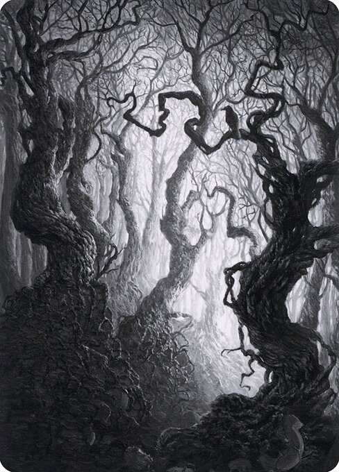 Forest // Forest from Midnight Hunt Art Series