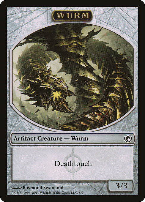 Wurm from Scars of Mirrodin Tokens