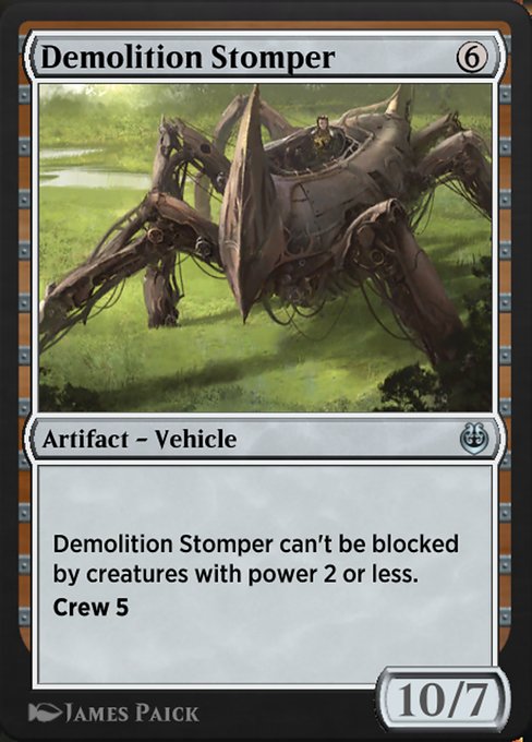 Demolition Stomper highlighted card art
