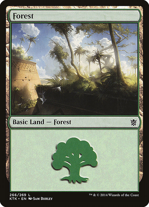 Forest from Khans of Tarkir