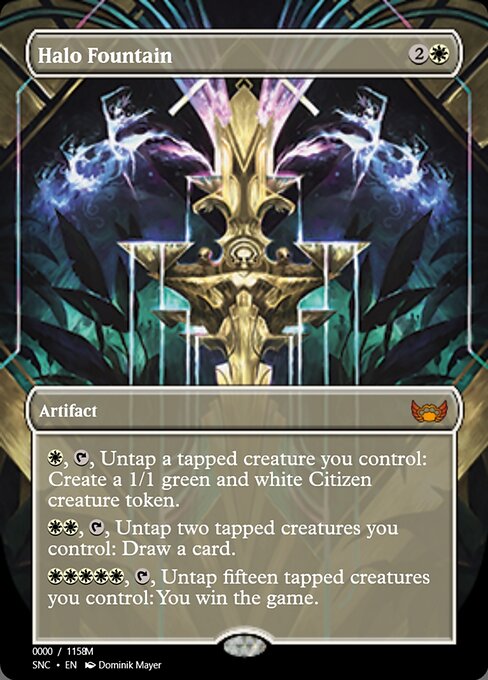 Halo Fountain from Magic Online Promos