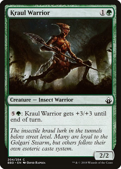Kraul Warrior from Battlebond