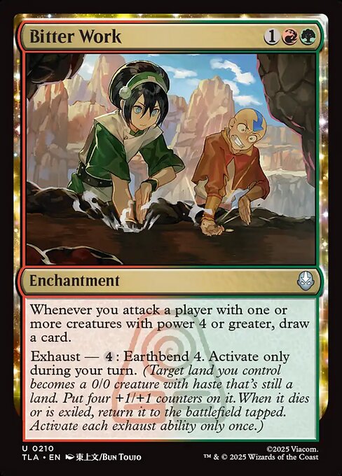 Bitter Work from Avatar: The Last Airbender