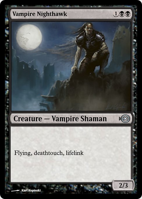 Vampire Nighthawk from Magic Online Promos