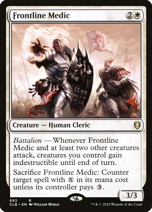 Frontline Medic from Commander Legends: Battle for Baldur's Gate