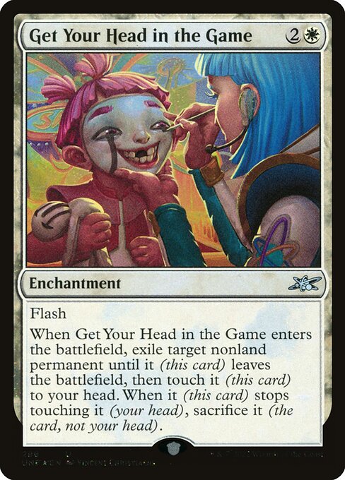 Get Your Head in the Game highlighted card art