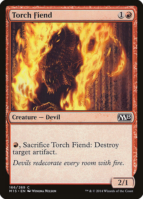 Torch Fiend from Magic 2015