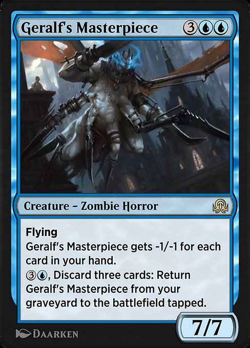 Geralf's Masterpiece highlighted card art