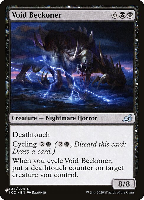Void Beckoner highlighted card art