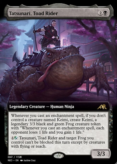Tatsunari, Toad Rider highlighted card art