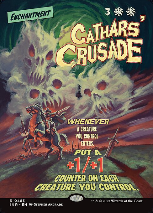 Cathars' Crusade highlighted card art