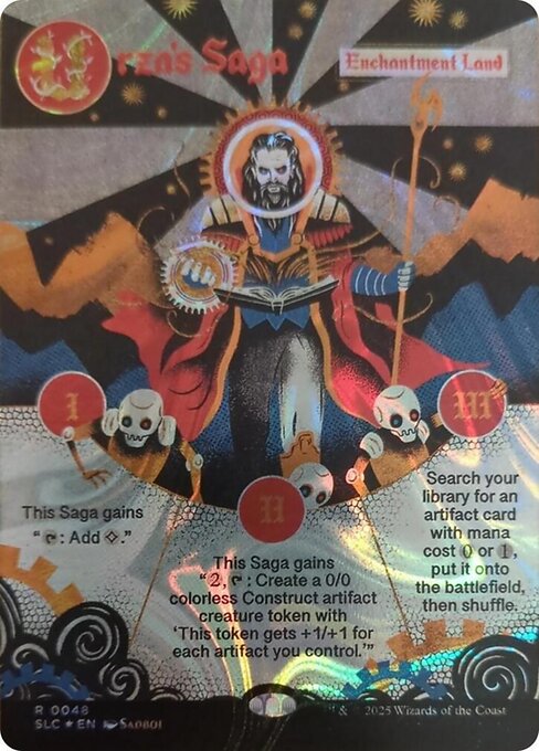 Urza's Saga from Secret Lair Countdown