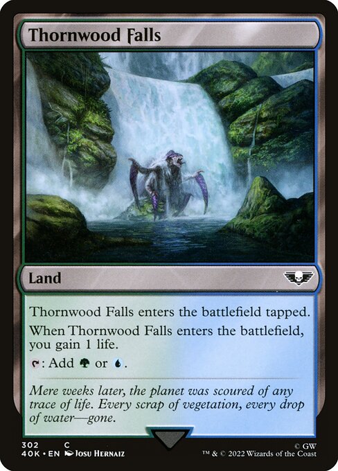 Thornwood Falls from Warhammer 40,000 Commander