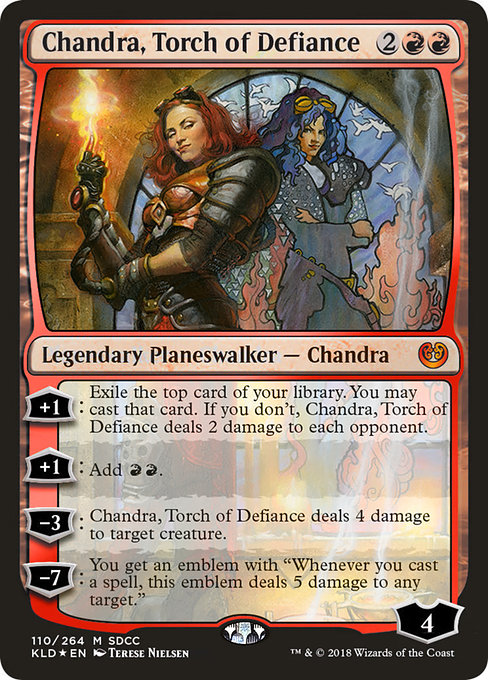 Chandra, Torch of Defiance from San Diego Comic-Con 2018