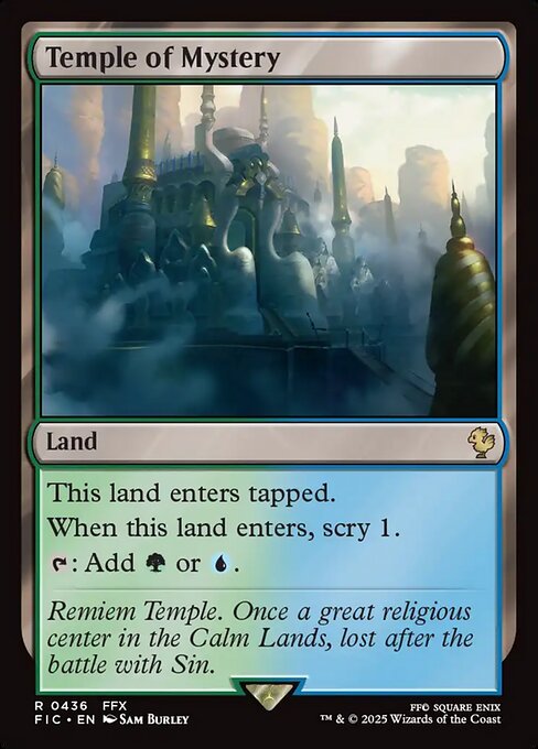 Temple of Mystery highlighted card art
