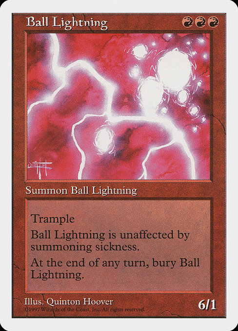 Ball Lightning from Fifth Edition