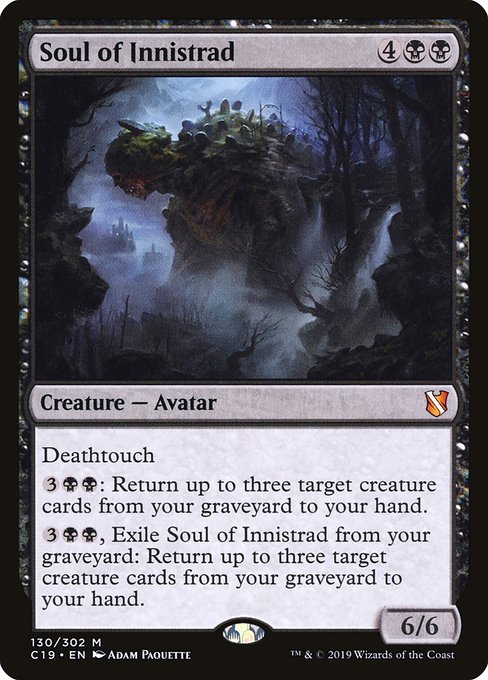 Soul of Innistrad from Commander 2019