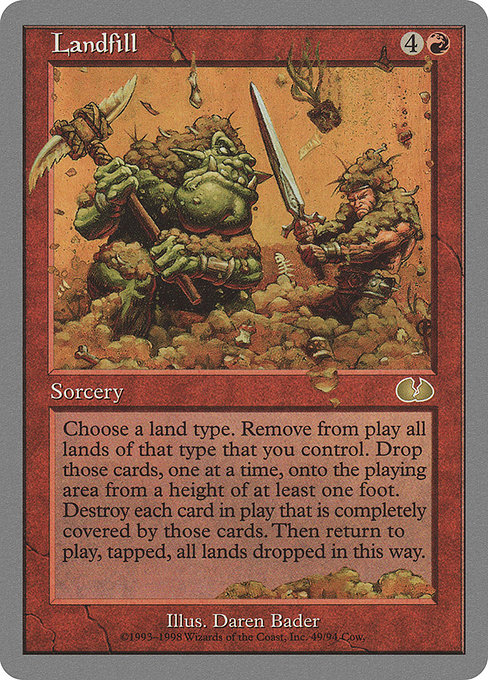 Landfill highlighted card art