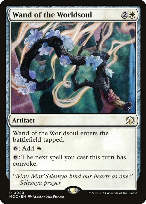 Wand of the Worldsoul highlighted card art