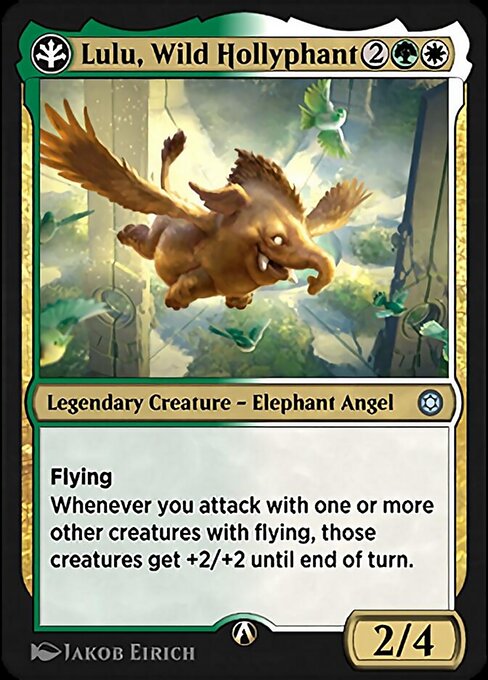 Lulu, Wild Hollyphant highlighted card art