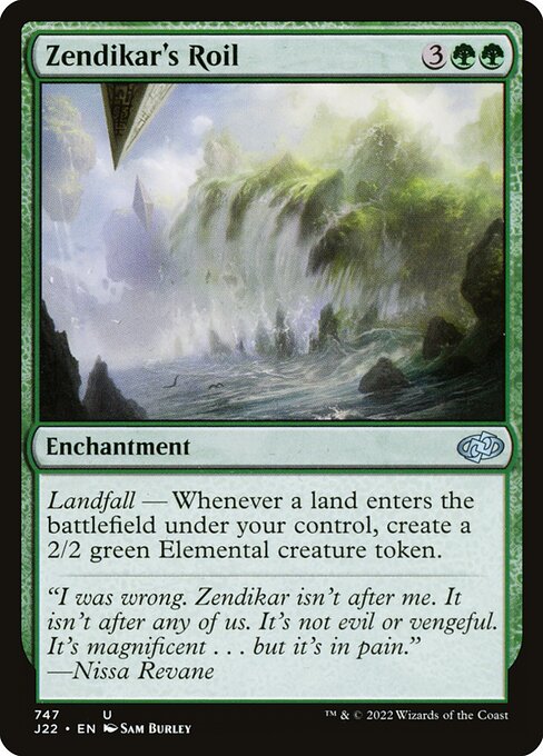 Zendikar's Roil highlighted card art