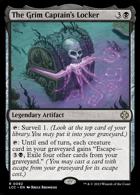 The Grim Captain's Locker from The Lost Caverns of Ixalan Commander