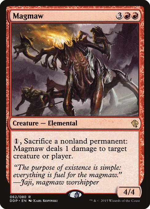 Magmaw from Duel Decks: Zendikar vs. Eldrazi