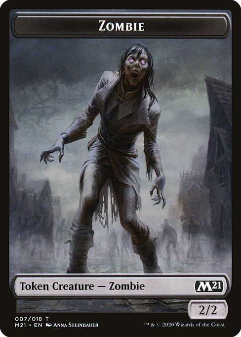 Zombie from Core Set 2021 Tokens