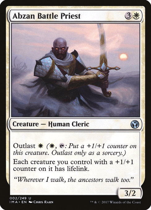 Abzan Battle Priest from Iconic Masters