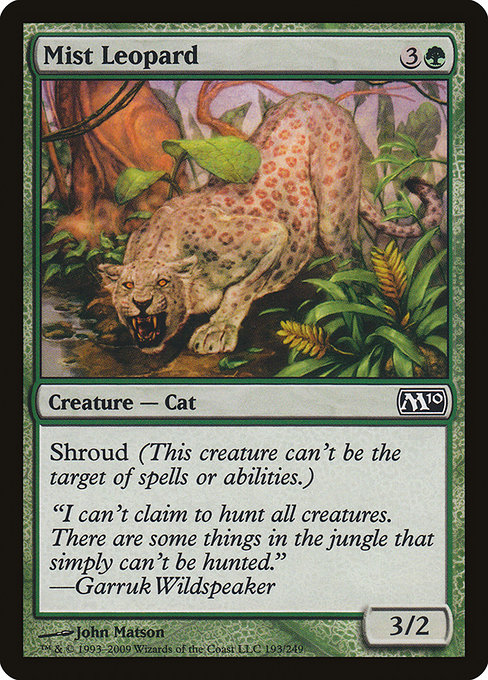 Mist Leopard highlighted card art