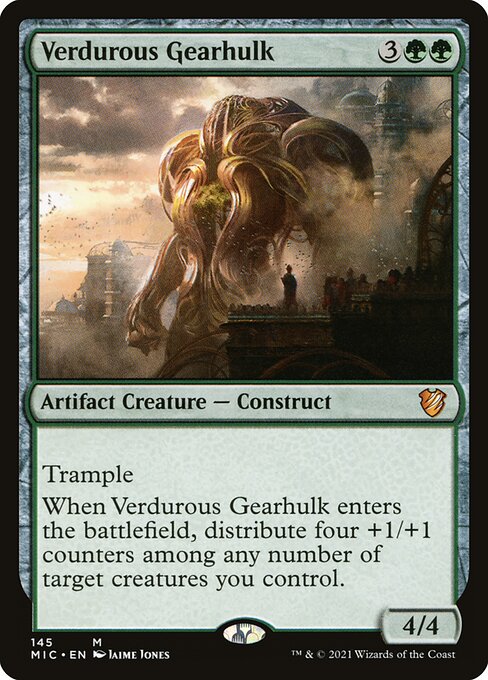 Verdurous Gearhulk from Midnight Hunt Commander