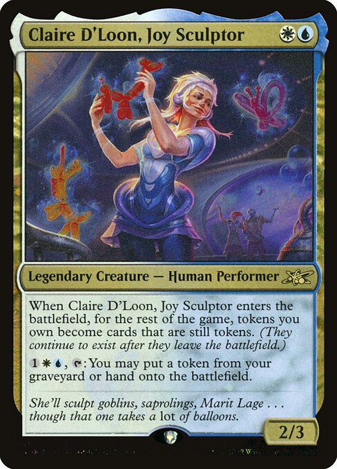 Claire D'Loon, Joy Sculptor from Unfinity