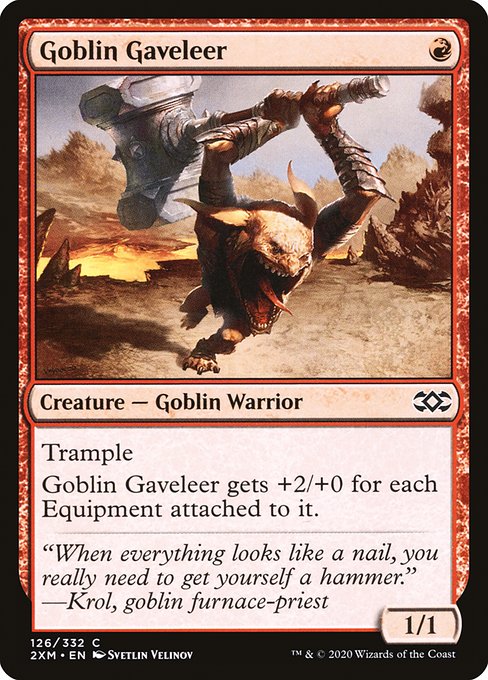 Goblin Gaveleer from Double Masters