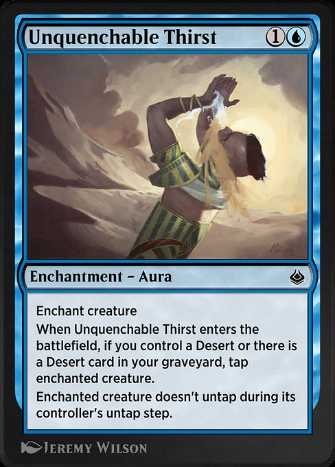 Unquenchable Thirst highlighted card art