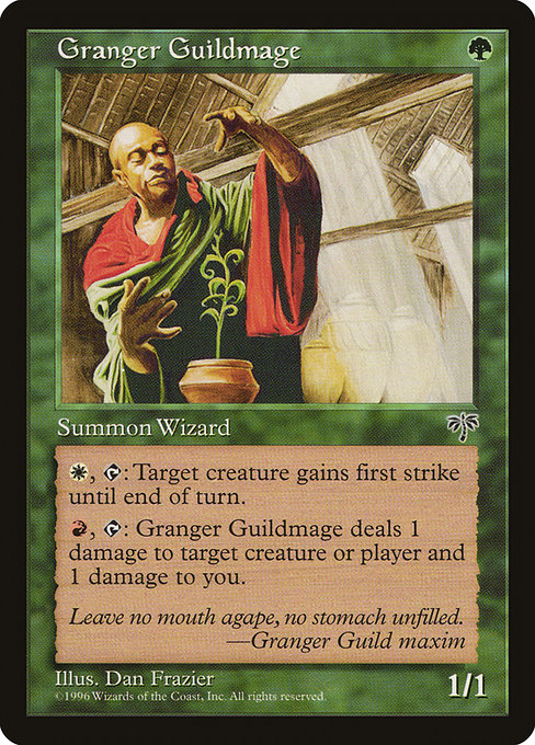 Granger Guildmage highlighted card art