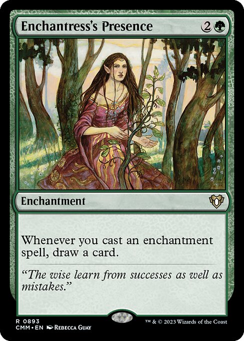 Enchantress's Presence from Commander Masters
