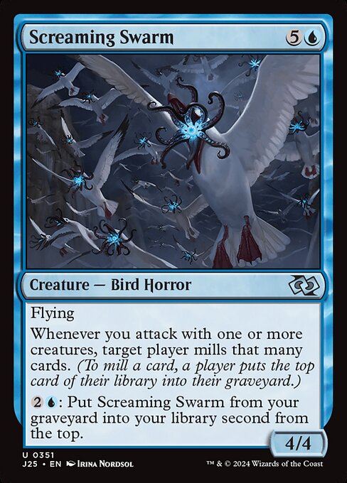 Screaming Swarm highlighted card art