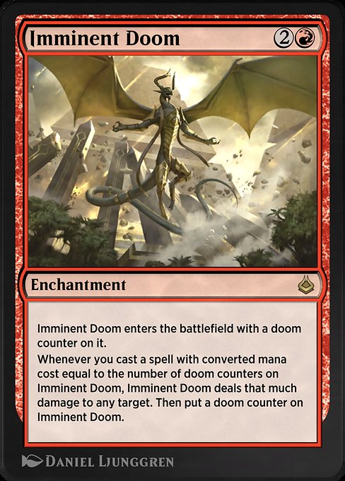 Imminent Doom highlighted card art