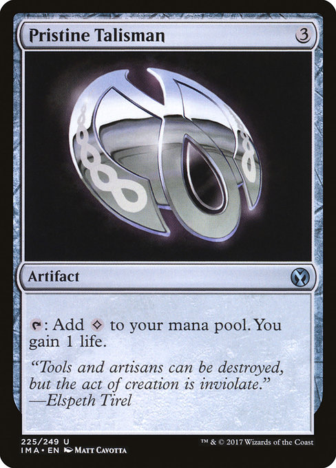 Pristine Talisman from Iconic Masters