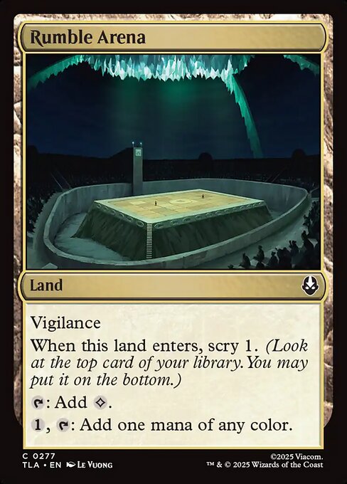 Rumble Arena from Avatar: The Last Airbender