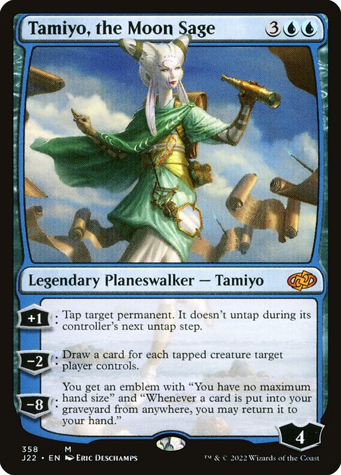 Tamiyo, the Moon Sage highlighted card art