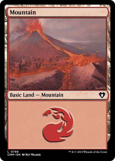 Mountain from Commander Masters